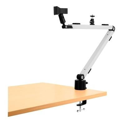 Suporte para Microfone Flexível Streamplify Mount Arm, Universal, Branco - 80695 Suporte para Microfone Flexível Streamplify Mount Arm, Universal, Branco - 80695