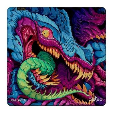 Mousepad Gamer Fallen Cs:go Hyper Beast, Speed+, Grande 450x450mm - MP-CS-HB-SM-GR Mousepad Gamer Fallen Cs:go Hyper Beast, Speed+, Grande 450x450mm - MP-CS-HB-SM-GR