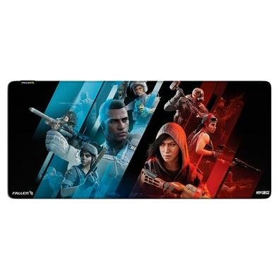 Mousepad Gamer Fallen Rainbow6, Speed+ Estendido 900x400mm - MP-R6-SM-ES Mousepad Gamer Fallen Rainbow6, Speed+ Estendido 900x400mm - MP-R6-SM-ES