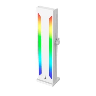 Suporte para GPU Rise Mode, ARGB, 500mm, Aura V2, Branco - RM-SPVG-02-ARGB-W Suporte para GPU Rise Mode, ARGB, 500mm, Aura V2, Branco - RM-SPVG-02-ARGB-W