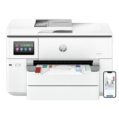 Impressora Multifuncional Jato de Tinta HP OfficeJet Pro 9730, Colorida, Wide Format A3, Wireless, Bivolt, Branco - 537P5C#AC4 Impressora Multifuncional Jato de Tinta HP OfficeJet Pro 9730, Colorida, Wide Format A3, Wireless, Bivolt, Branco - 537P5C#AC4