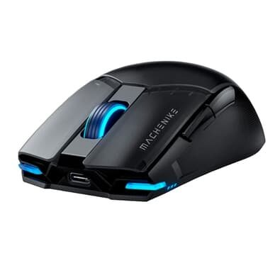 Mouse Gamer Sem Fio Machenike M7 Pro, RGB, 26000 DPI, 6 Botões, Wireless, Preto - M720PBR Mouse Gamer Sem Fio Machenike M7 Pro, RGB, 26000 DPI, 6 Botões, Wireless, Preto - M720PBR