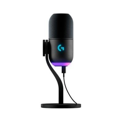 Microfone Condensador Gamer Logitech G Yeti GX com RGB LIGHTSYNC, USB Plug and Play para Gravação de Conteúdo e Streaming,Preto - 988-000568 Microfone Condensador Gamer Logitech G Yeti GX com RGB LIGHTSYNC, USB Plug and Play para Gravação de Conteúdo e Streaming,Preto - 988-000568