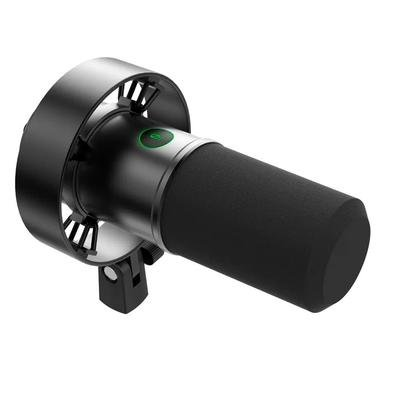 Microfone Dinâmico Fifine, Cardióide, USB Tipo-C e XLR, Com entrada para Fone, Preto - K688 Microfone Dinâmico Fifine, Cardióide, USB Tipo-C e XLR, Com entrada para Fone, Preto - K688