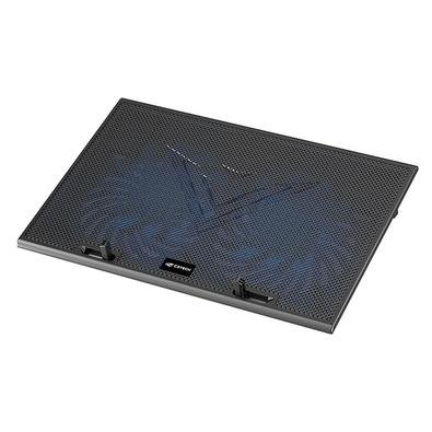 Suporte Para Notebook 17.3" C3Tech, 2 Coolers, LED Azul - NBC-80BK Suporte Para Notebook 17.3" C3Tech, 2 Coolers, LED Azul - NBC-80BK