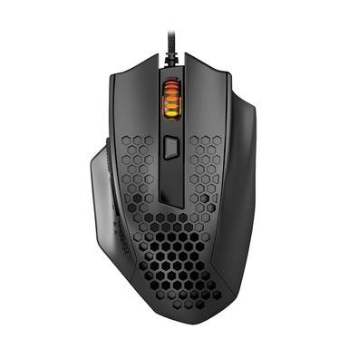 Mouse Gamer Redragon Bomber, 12400 DPI, 6 Botões, Preto - M722 Mouse Gamer Redragon Bomber, 12400 DPI, 6 Botões, Preto - M722