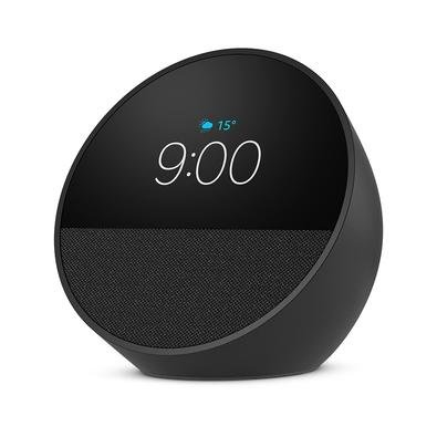 Echo Spot Amazon, Com Alexa, Som envolvente, Com Relógio, Smart Speaker, Preto - B0C2RS4ZG6 Echo Spot Amazon, Com Alexa, Som envolvente, Com Relógio, Smart Speaker, Preto - B0C2RS4ZG6
