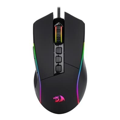 Mouse Gamer Redragon Plank, RGB, 16000 DPI, 9 Botões, Preto - M812-RGB Mouse Gamer Redragon Plank, RGB, 16000 DPI, 9 Botões, Preto - M812-RGB