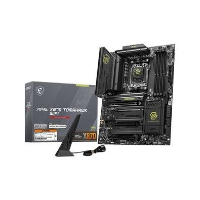 Placa-Mãe MSI MAG X870 Tomahawk WiFi, AMD, AM5, DDR5, ATX, Chipset X870, Wi-Fi 7 e Bluetooth 5.4, Preto - MAG X870 TOMAHAWK WIFI Placa-Mãe MSI MAG X870 Tomahawk WiFi, AMD, AM5, DDR5, ATX, Chipset X870, Wi-Fi 7 e Bluetooth 5.4, Preto - MAG X870 TOMAHAWK WIFI