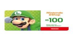 Gift Card Nintendo eShop R$100 - Cartão Presente Digital