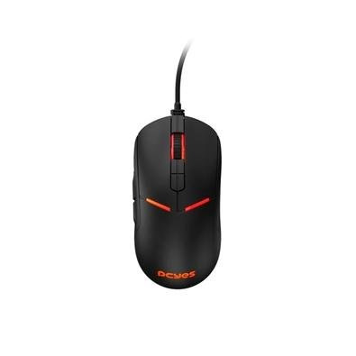 Mouse Gamer Pcyes Argus, RGB, 12400 DPI, 8 Botões, Preto - PMGABV