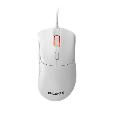 Mouse Gamer Pcyes Hydrus White Ghost, RGB, 12400 DPI, 6 Botões, Branco - PMGHWG Mouse Gamer Pcyes Hydrus White Ghost, RGB, 12400 DPI, 6 Botões, Branco - PMGHWG