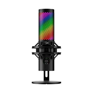 Microfone Gamer Condensador HyperX QuadCast S 2, USB, RGB, Preto - 9A273AA Microfone Gamer Condensador HyperX QuadCast S 2, USB, RGB, Preto - 9A273AA