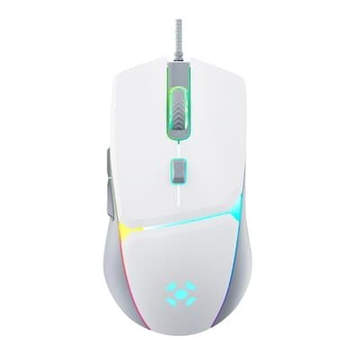 Mouse Gamer Fortrek 83910 Crusader 12800DPI, USB, Branco - 83910 Mouse Gamer Fortrek 83910 Crusader 12800DPI, USB, Branco - 83910