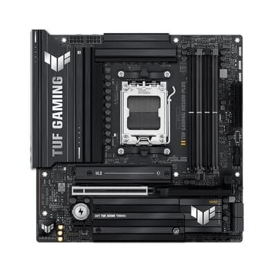 Placa Mãe ASUS TUF B850M-PLUS, AMD AM5 , m-ATX, DDR5, Preto - TUF GAMING B850M-PLUS Placa Mãe ASUS TUF B850M-PLUS, AMD AM5 , m-ATX, DDR5, Preto - TUF GAMING B850M-PLUS