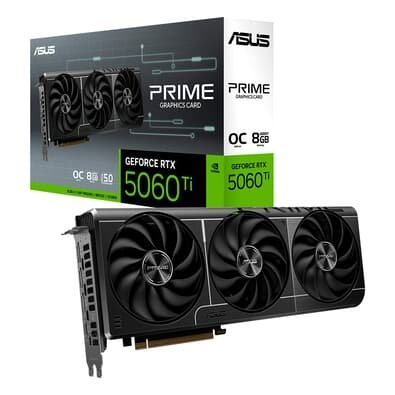 Placa de Vídeo Asus PRIME RTX 5060 TI O8G NVIDIA GeForce, 8GB, GDDR7, 2647MHz, 128bits, Triple Fan, DLSS 4, Ray Tracing - 90YV0MP0-M0NA00 Placa de Vídeo Asus PRIME RTX 5060 TI O8G NVIDIA GeForce, 8GB, GDDR7, 2647MHz, 128bits, Triple Fan, DLSS 4, Ray Tracing - 90YV0MP0-M0NA00