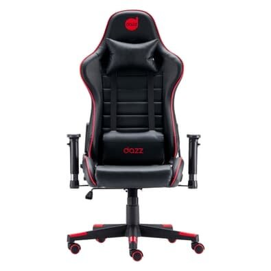 Cadeira Gamer DAZZ PRIME X V2, para Até 140KG, Inclinação 180 Graus, Classe 4, Preto e Vermelho - 62000153 Cadeira Gamer DAZZ PRIME X V2, para Até 140KG, Inclinação 180 Graus, Classe 4, Preto e Vermelho - 62000153
