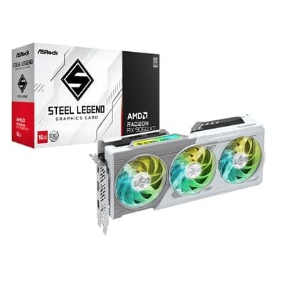 Placa de Vídeo ASRock RX 9060 XT SL 16GO AMD Radeon, 16GB, GDDR6, 128bits, Triple Fan, OpenGL 4.6, RDNA 4 - RX9060XT SL 16GO Placa de Vídeo ASRock RX 9060 XT SL 16GO AMD Radeon, 16GB, GDDR6, 128bits, Triple Fan, OpenGL 4.6, RDNA 4 - RX9060XT SL 16GO
