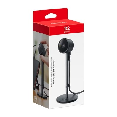 Câmera Nintendo para Nintendo Switch 2, USB, Preto - 123684 Câmera Nintendo para Nintendo Switch 2, USB, Preto - 123684