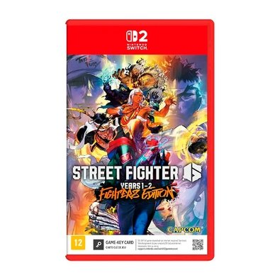 Jogo STREET FIGHTER 6 Years 1-2 Fighters Edition, Nintendo Switch 2 Jogo STREET FIGHTER 6 Years 1-2 Fighters Edition, Nintendo Switch 2