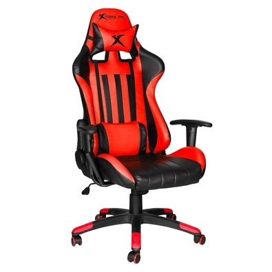 Cadeira Gamer Xtrike Me GC-905, Até 120kg, Reclinável, com Almofadas, Cilindro de Gás Classe 2, Vermelho - GC-905 Cadeira Gamer Xtrike Me GC-905, Até 120kg, Reclinável, com Almofadas, Cilindro de Gás Classe 2, Vermelho - GC-905