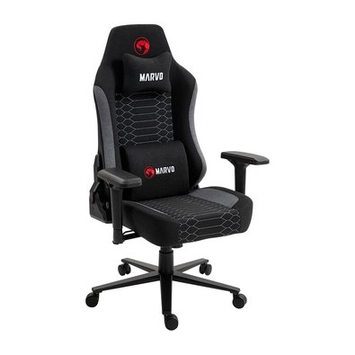 Cadeira Gamer Marvo CH-178, Até 150 Kg, Cinza - MARVO CH-178 gaming chair - Grey Cadeira Gamer Marvo CH-178, Até 150 Kg, Cinza - MARVO CH-178 gaming chair - Grey