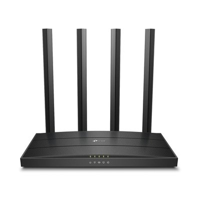 Roteador Tp-link Archer A6, Ac1200, Wi-fi Gigabit, MU-MIMO, 867 Mbps, Dual-Band, Versao 2.8, Preto - Archer A6(BR)