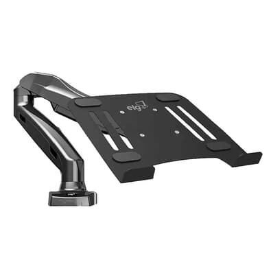 Suporte Bandeja de Apoio para Notebook de 10" a 17" ELG, Compatível com Suporte de Pistão a Gás, Preto - FB7510 Suporte Bandeja de Apoio para Notebook de 10" a 17" ELG, Compatível com Suporte de Pistão a Gás, Preto - FB7510