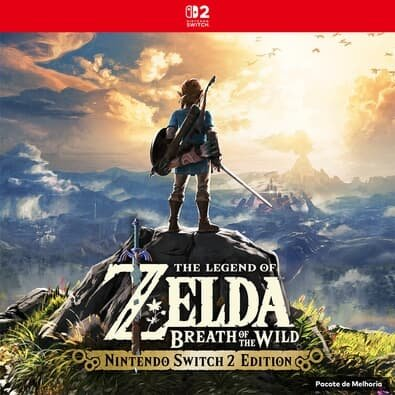 Gift Card The Legend of Zelda: Breath of the Wild - Pacote de Melhoria, Nintendo Switch 2 Edition Gift Card The Legend of Zelda: Breath of the Wild - Pacote de Melhoria, Nintendo Switch 2 Edition