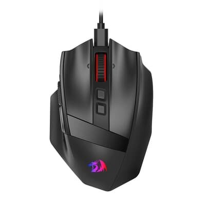 Mouse Gamer Redragon Rind, RGB, Sensor PAW3333, 16000 DPI, 10 Botões Programáveis, USB, Preto - M813-RGB Mouse Gamer Redragon Rind, RGB, Sensor PAW3333, 16000 DPI, 10 Botões Programáveis, USB, Preto - M813-RGB