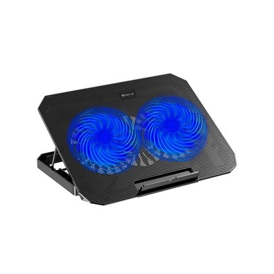 Base com Cooler para Notebook Xtrike Me, com 2 Fans, até 17", 2x USB, com Apoio para Celular, LED, Preto - FN-818 Base com Cooler para Notebook Xtrike Me, com 2 Fans, até 17", 2x USB, com Apoio para Celular, LED, Preto - FN-818