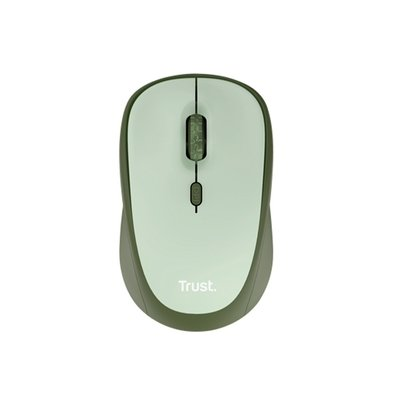 Mouse Sem Fio Trust Yvi+, Silencioso, 1600 DPI, Recetor USB, Verde - 24552 Mouse Sem Fio Trust Yvi+, Silencioso, 1600 DPI, Recetor USB, Verde - 24552