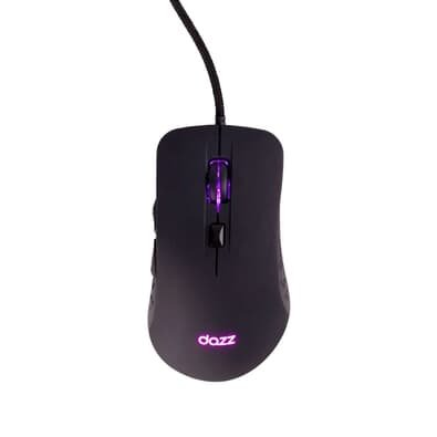 Mouse Gamer DAZZ GMO2000, RGB, 7200 DPI Ajustável, 6 Botões, 500Hz, Preto - 62000180 Mouse Gamer DAZZ GMO2000, RGB, 7200 DPI Ajustável, 6 Botões, 500Hz, Preto - 62000180