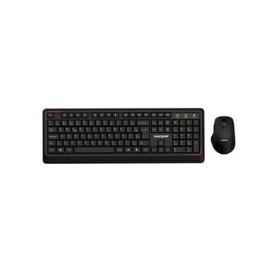 Kit Teclado e Mouse Sem Fio MAXPRINT, Mouse 6 Botões 1600DPI, Preto - 60000159 Kit Teclado e Mouse Sem Fio MAXPRINT, Mouse 6 Botões 1600DPI, Preto - 60000159
