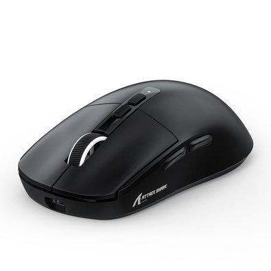 Mouse Gamer sem Fio Attack Shark X6 Ultraleve com Base de Carregamento Magnético RGB, Tri-Mode, 26.000 DPI, Sensor Óptico PAW3395, 7 Botões Programáveis - Preto Mouse Gamer sem Fio Attack Shark X6 Ultraleve com Base de Carregamento Magnético RGB, Tri-Mode, 26.000 DPI, Sensor Óptico PAW3395, 7 Botões Programáveis - Preto