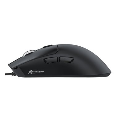 Mouse Gamer com Fio Attack Shark X1, Ultraleve, 12.800 DPI, 6 Botões - Preto Mouse Gamer com Fio Attack Shark X1, Ultraleve, 12.800 DPI, 6 Botões - Preto