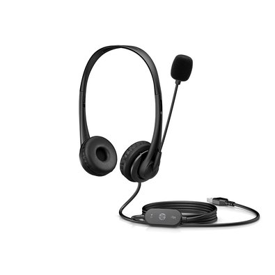 Headset HP G2, Estéreo, Conexão USB, Microfone com Cancelamento de Ruído, Preto - 428H5AA#ABL Headset HP G2, Estéreo, Conexão USB, Microfone com Cancelamento de Ruído, Preto - 428H5AA#ABL