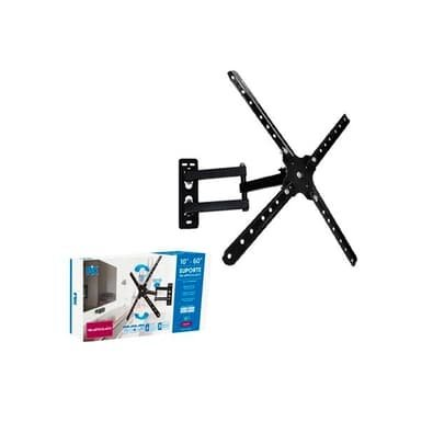 Suporte para TV PIX PX-11, Tri-Articulado, para TVs de 10"" a 60"", Preto - 079-0015 Suporte para TV PIX PX-11, Tri-Articulado, para TVs de 10"" a 60"", Preto - 079-0015
