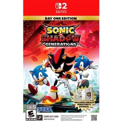 Jogo Sonic x Shadow Generations, Nintendo Switch 2 - SG000089NSW Jogo Sonic x Shadow Generations, Nintendo Switch 2 - SG000089NSW