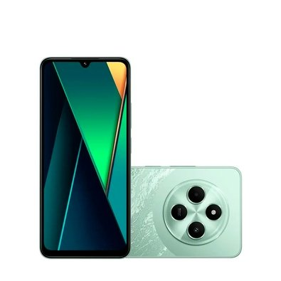 Smartphone Xiaomi POCO C75, 8GB + 256GB, Tela 6.74"", Câmera 50MP, Verde - CX414VRD