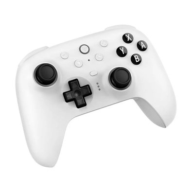 Controle Wireless 8BitDo Ultimate 2, Efeito Hall, Bluetooth, com Dock, p/ Switch, PC e Mobile, Branco - 80ND01 Controle Wireless 8BitDo Ultimate 2, Efeito Hall, Bluetooth, com Dock, p/ Switch, PC e Mobile, Branco - 80ND01