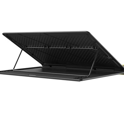 Suporte para Notebook Baseus Let's Go Mesh, com Ajuste de Altura, Cinza e Amarelo - SUDD-GY Suporte para Notebook Baseus Let's Go Mesh, com Ajuste de Altura, Cinza e Amarelo - SUDD-GY