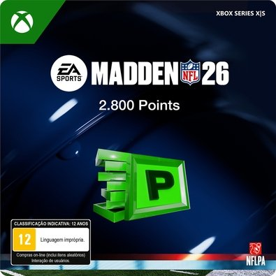 Madden NFL 26: 2800 MUT POINTS BR Madden NFL 26: 2800 MUT POINTS BR