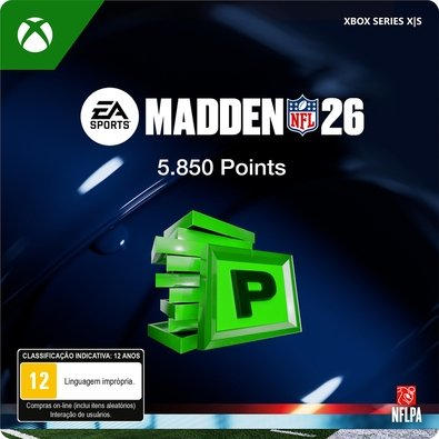Madden NFL 26: 5850 MUT POINTS BR Madden NFL 26: 5850 MUT POINTS BR