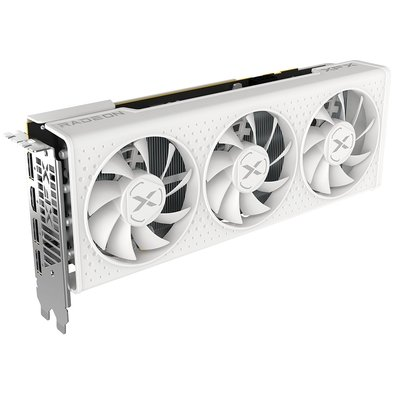 Placa de Vídeo XFX Speedster QICK308 Radeon RX 7600 White AMD Edition, 8GB, GDDR6, 128-bit - RX-76PQICKWY Placa de Vídeo XFX Speedster QICK308 Radeon RX 7600 White AMD Edition, 8GB, GDDR6, 128-bit - RX-76PQICKWY