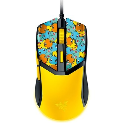Mouse Gamer Razer Cobra, Chroma RGB, 8500 DPI, Pokémon Kanto Starters Edition - RZ01-04650400-R3M1 Mouse Gamer Razer Cobra, Chroma RGB, 8500 DPI, Pokémon Kanto Starters Edition - RZ01-04650400-R3M1