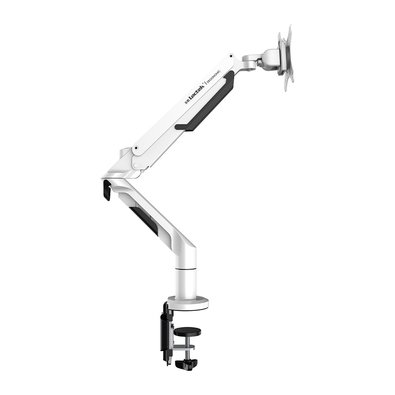 Suporte de Mesa Articulado para Monitor de 17" a 36" FlexiSpot MA8, Ajustes com Pistão a Gás, VESA, Branco - MA8W Suporte de Mesa Articulado para Monitor de 17" a 36" FlexiSpot MA8, Ajustes com Pistão a Gás, VESA, Branco - MA8W