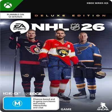 Jogo NHL 26: Deluxe Edition, Xbox - Digital para Download ( Pré-venda ) Jogo NHL 26: Deluxe Edition, Xbox - Digital para Download ( Pré-venda )