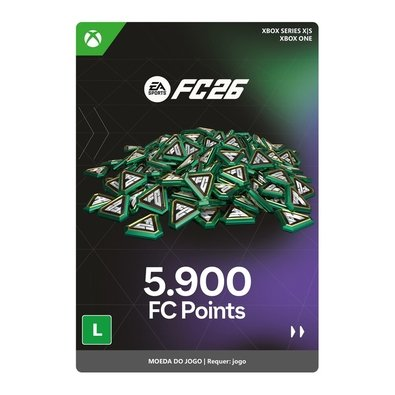 EA SPORTS FC 26 - FC POINTS 5900 EA SPORTS FC 26 - FC POINTS 5900