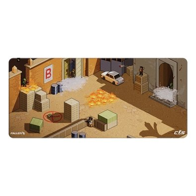 Mousepad Gamer Fallen Dust2, Estendido, Speed++, 900x400mm - MP04122 Mousepad Gamer Fallen Dust2, Estendido, Speed++, 900x400mm - MP04122